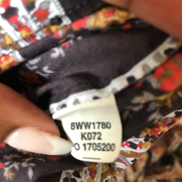 Lucky Brand Smocked Bohemian Maxi Dress - Picture 10 of 10